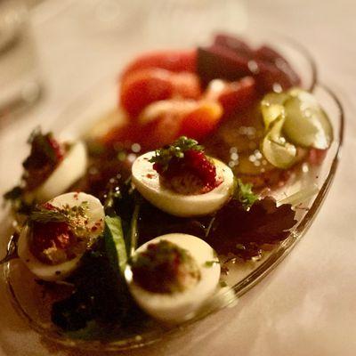 Housemade pickle plate