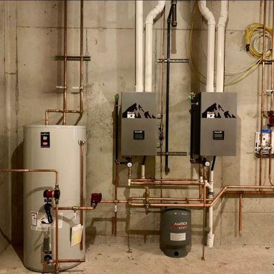 New Hot Water Heater and Boiler Installations