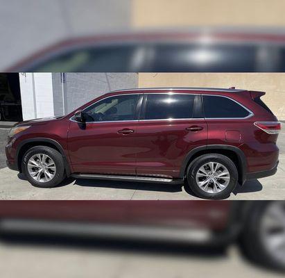 Toyota Highlander Full Tint