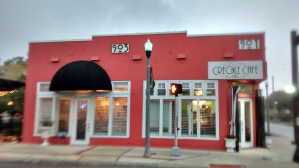 Creole Cafe. Newly renovated and opened in a historic building site.