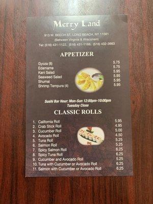 Merry Land Chinese Restaurant