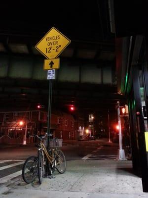 The front bench view