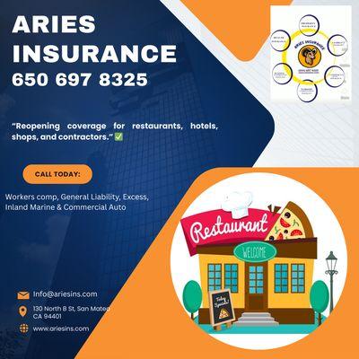 Business owners! Protect your hard work.
Aries Insurance offers affordable coverage for contractors, truckers & more.