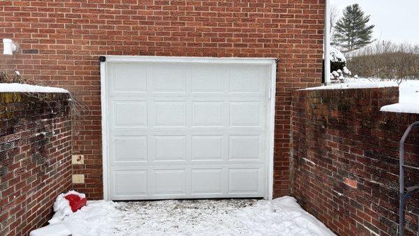 Garage door Install. Wayne Dalton 9100