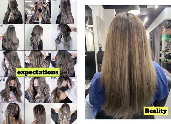 not what I asked for. did not listen to me at all.