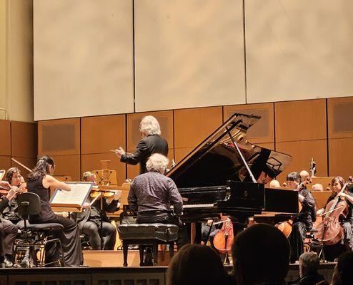 3/17/2025 - Such a treat to see Carlos Kalmar conduct - Mozart {with Jeffrey Kahane on piano}, Shumann & Liszt