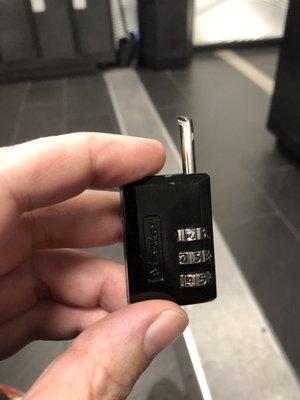 I buy a lock at Planet fitness, only to have it destroyed, and not reimbursed