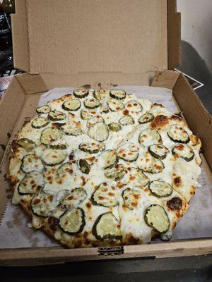 Pickle pizza