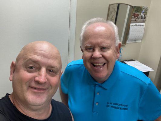Dr. Baird has been my chiropractor for many years . Or family and staff stop by to get an adjustment from time to time . highly recommend !!