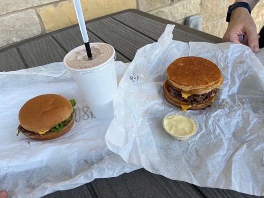 Simply perfect burgers