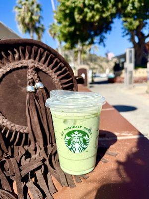 Iced Matcha | Super friendly customer service with a smile & easy conversation!