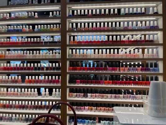 Nail polish collection