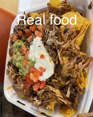 This is real Nachos not from Sherwood