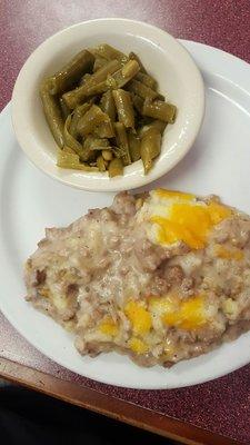 Daily special shepherd's pie.