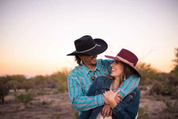 Beautiful desert scenes