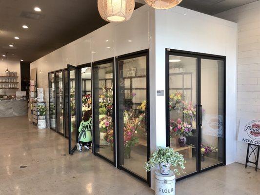 Custom floral cooler by Ritemp