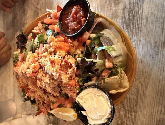Lobster nachos - HUGE!