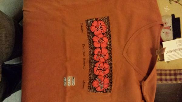 Shirt design for a ladies shirt