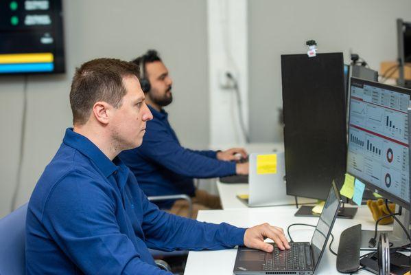 Our help desk support engineers are available to assist during business hours everyday.