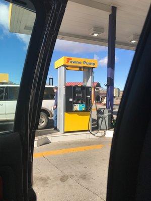 The employees are friendly & quick. Also the cheapest & BEST quality gas in the area. So happy we stopped here.