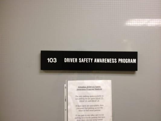 Driver Safety Awareness
