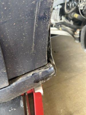 Damage to my car done by a Matthews Towing employee.