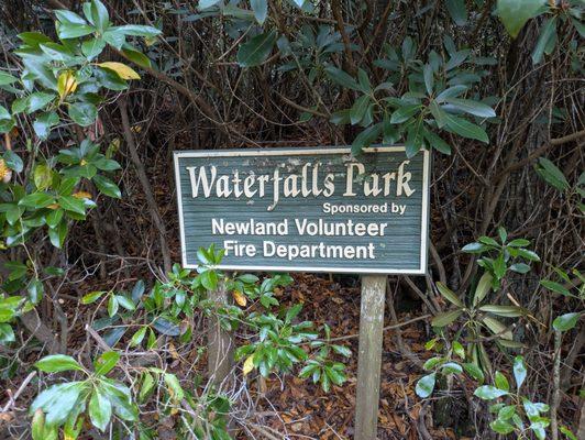 Waterfalls Park aka Bobby McLean Memorial Park, Newland