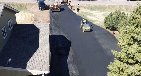 Paved another driveway for a satisfied customer