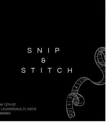 Snip and Stitch