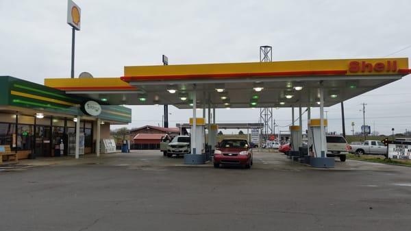 Shell Gas Station, Alma, AR