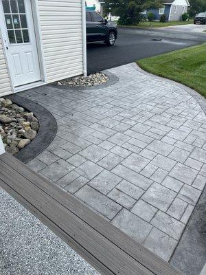 Hayes and Sons Stamped Concrete
