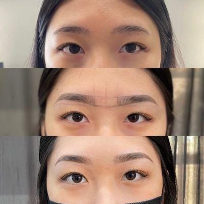 Permanent Makeup (soft eyebrow tattoo)