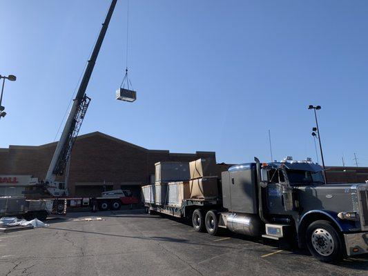 Flatbed trailer services