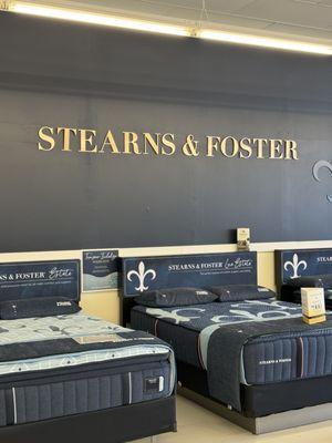 Our new Stearns & foster wall