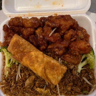 Orange Chicken Dinner Special