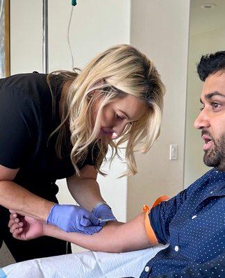 Dr. Nukala got an Executive Drip on Father's Day!