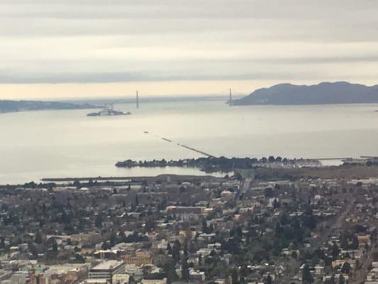 The Golden Gate --- on a cloudy January afternoon.