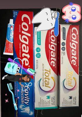 Loooooove my Colgate toothpaste