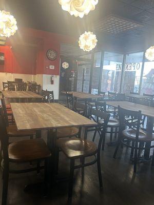 Inside establishment