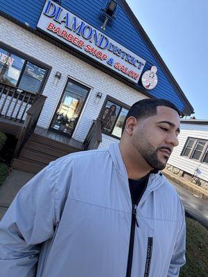 Fresh cut in and out