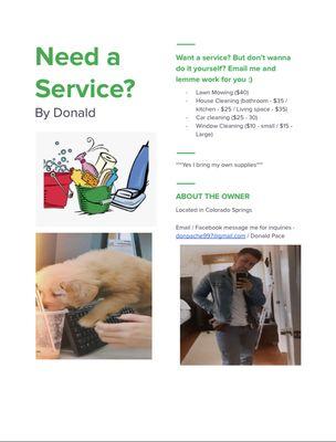 Donald's multi purpose cleaning services