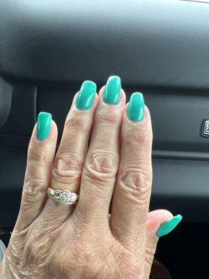 My re-done nails!! Thank you Gretchen!!
