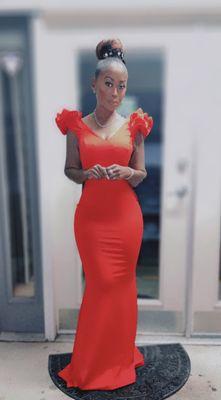 The alterations were spot on to every curve.