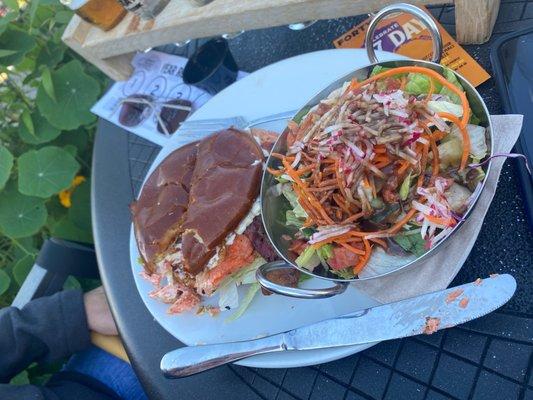 Blackened salmon not