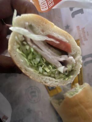 #4 TURKEY TOM Yes the sandwich is good as is but you gotta get oregano and basil . Me personally extra pickles