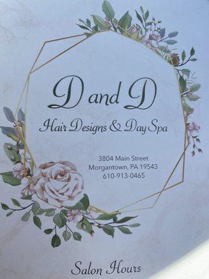 D and D Hair Designs & Day Spa