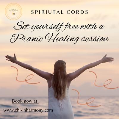 Pranic Healing helps release energetic attachments or cords.