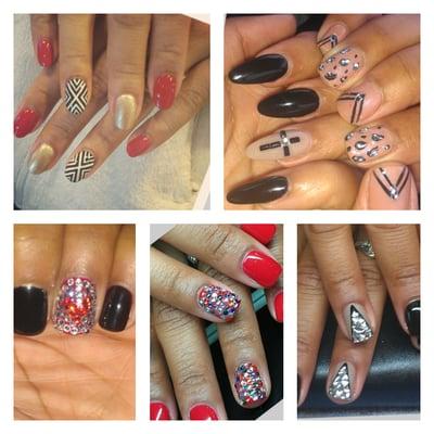 All nails done by Lori