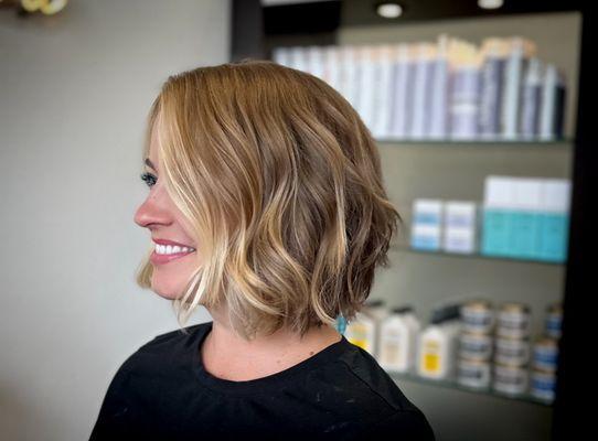 Highlight & Haircut @hairbymarleneh 949-309-6904