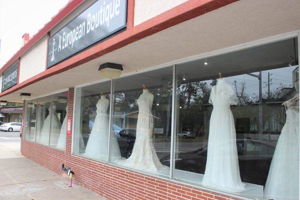 Outside of the store